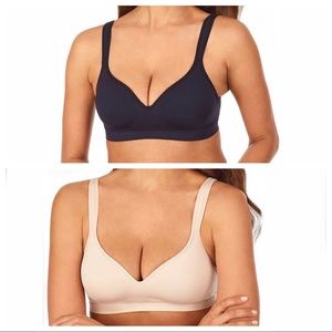 Carol Hockman 2 Pack Seamless Comfort Bra